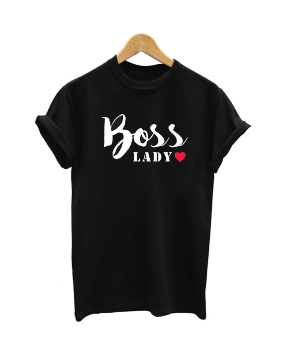 t shirt boss lady