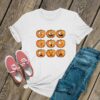 Pumpkin Emoji Halloween T Shirt