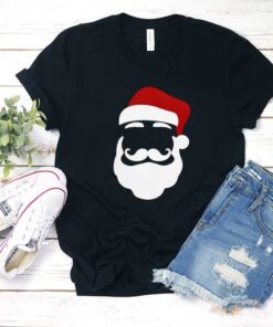 Hipster Santa Claus With Sunglasses T Shirt