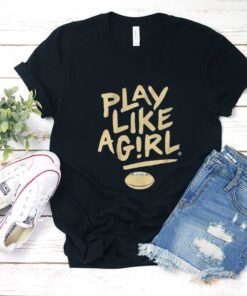 Play Like a Girl Baseball T Shirt