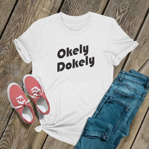 Okely Dokely Letter T Shirt