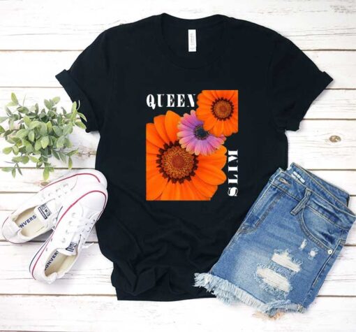 Queen And Slim Flowers T Shirt