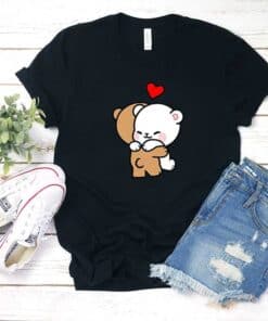 Bear Safe in His Arms Love Shirt