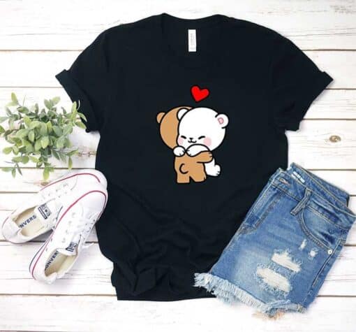Bear Safe in His Arms Love Shirt