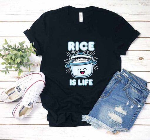 Rice Is Life Kawaii Shirt